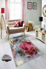 Conceptum Alfombra de Pasillo Hmnt181 Multicolor 80 x 150 cm